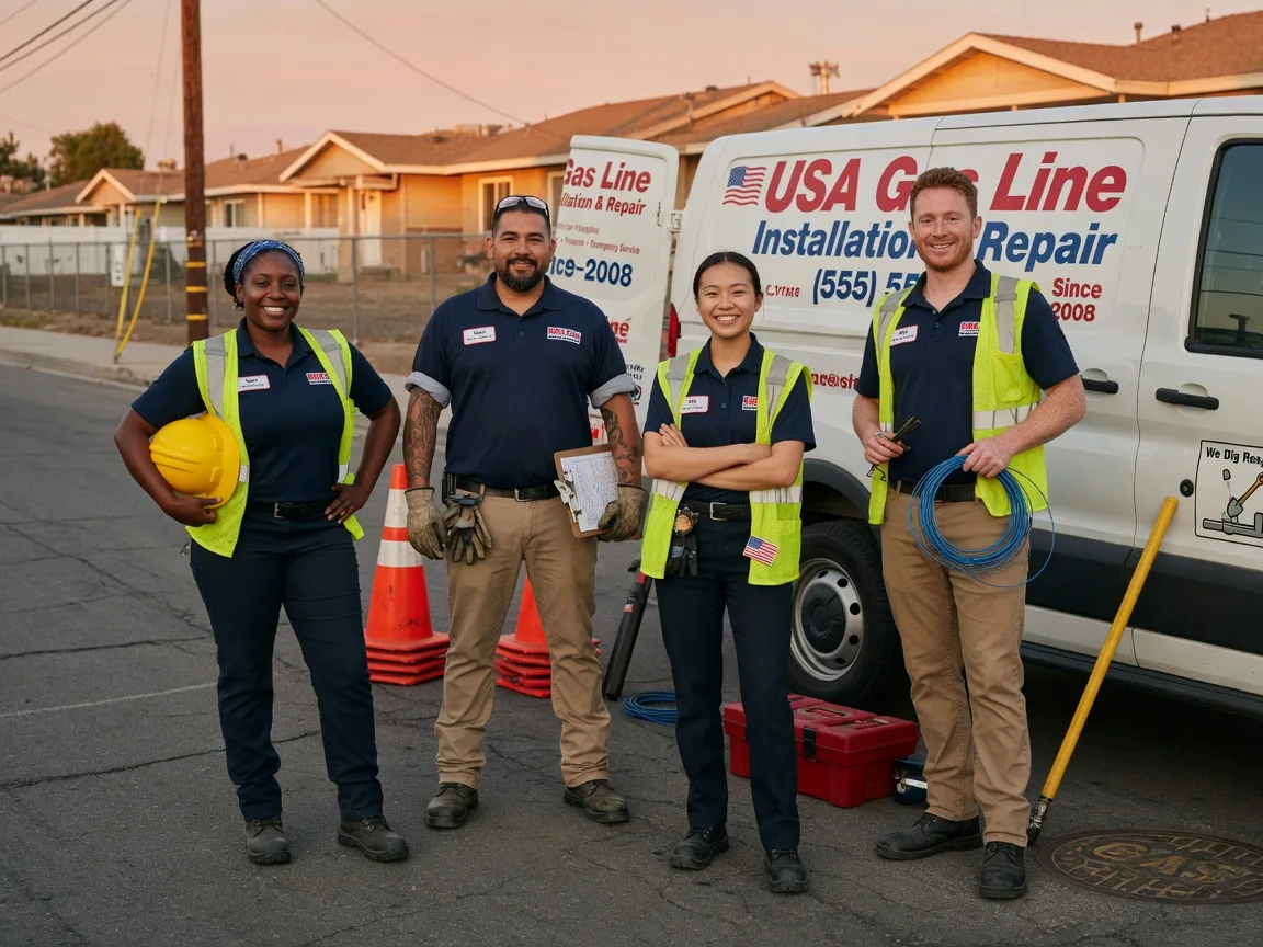 Gas Line Installation company in Leesville, TX